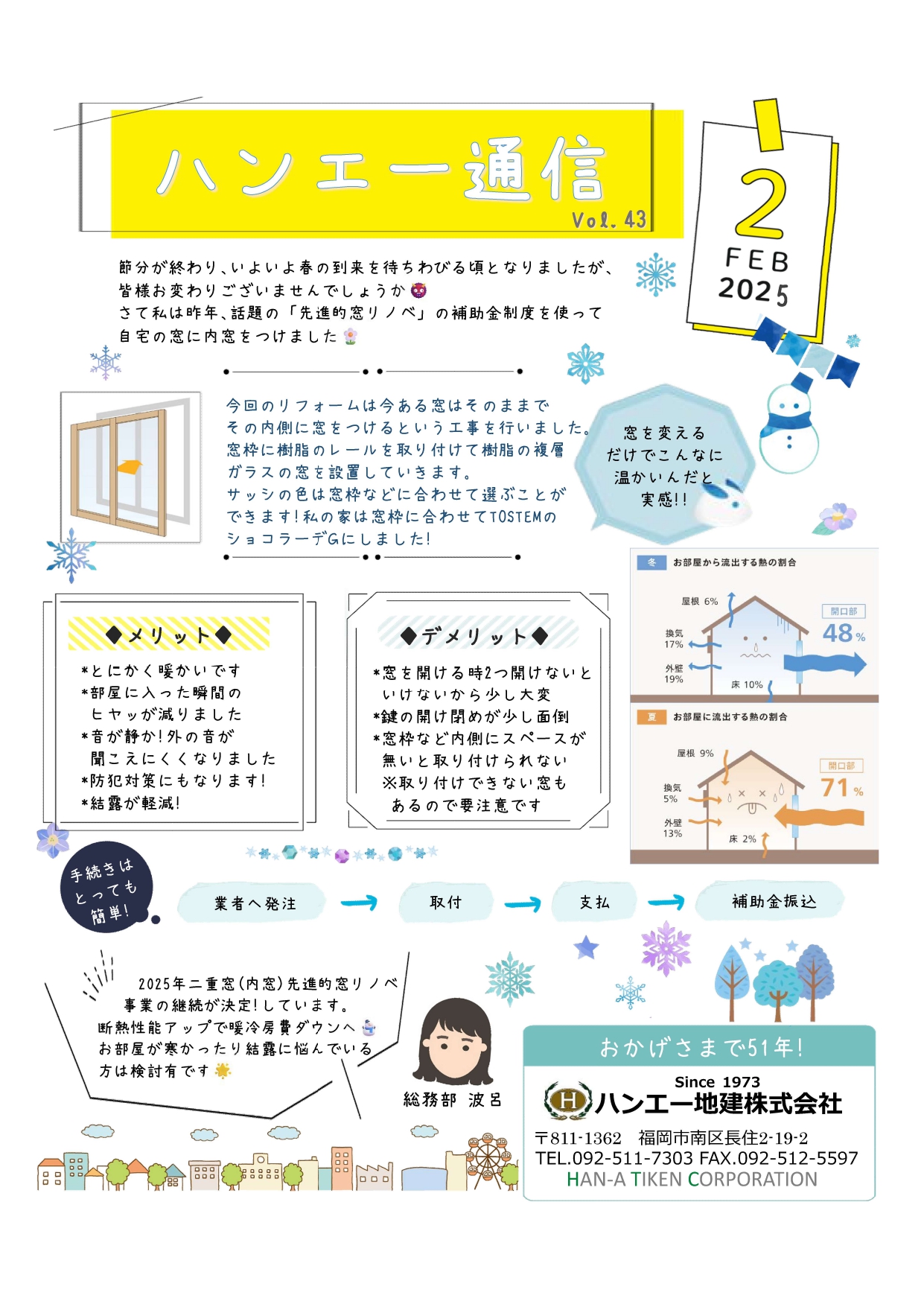 ハンエー通信 vol.43